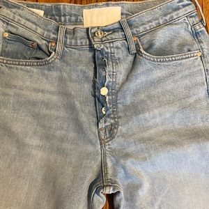 Mother jeans wore once